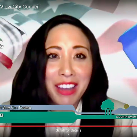 MVBT Member Ellen Kamei Chosen Mountain View Mayor