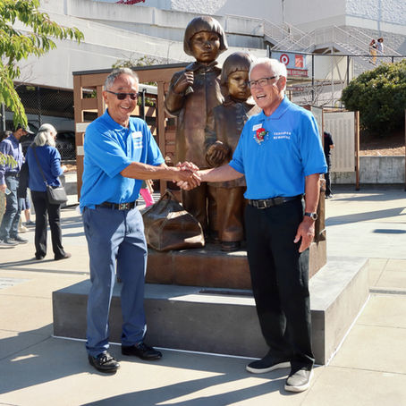 Tanforan Memorial Plaza Dedicated