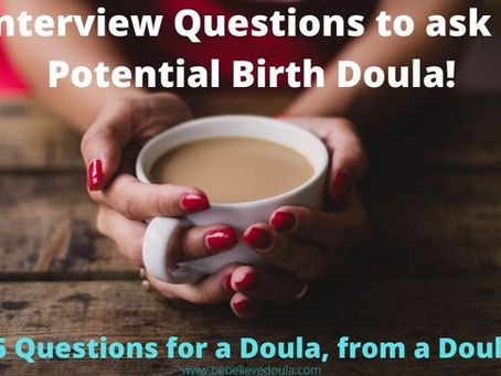 Take the intimidation out of the interview-Interviewing a Doula