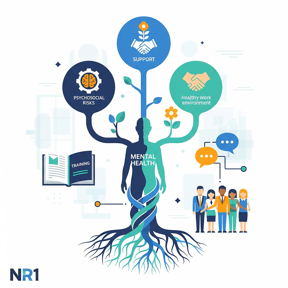 Como as empresas podem se preparar para implementar a NR1