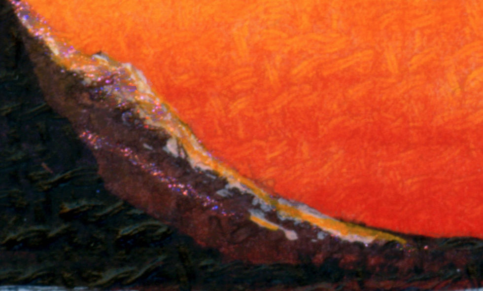 Thumbnail: Quiet Sunset, Gently Glitching, digital download