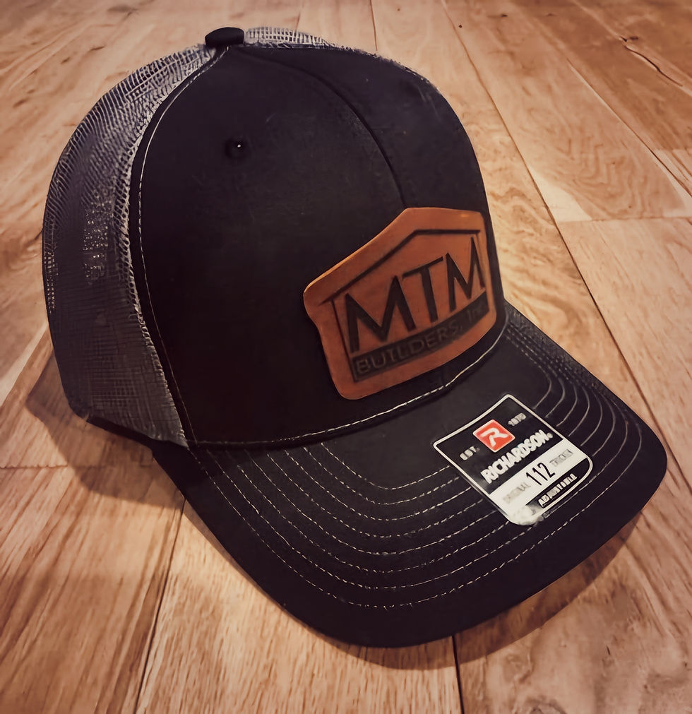 Leather Patch Logo Hat