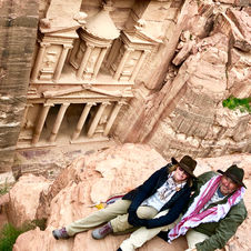 Lost in Petra, Jordan