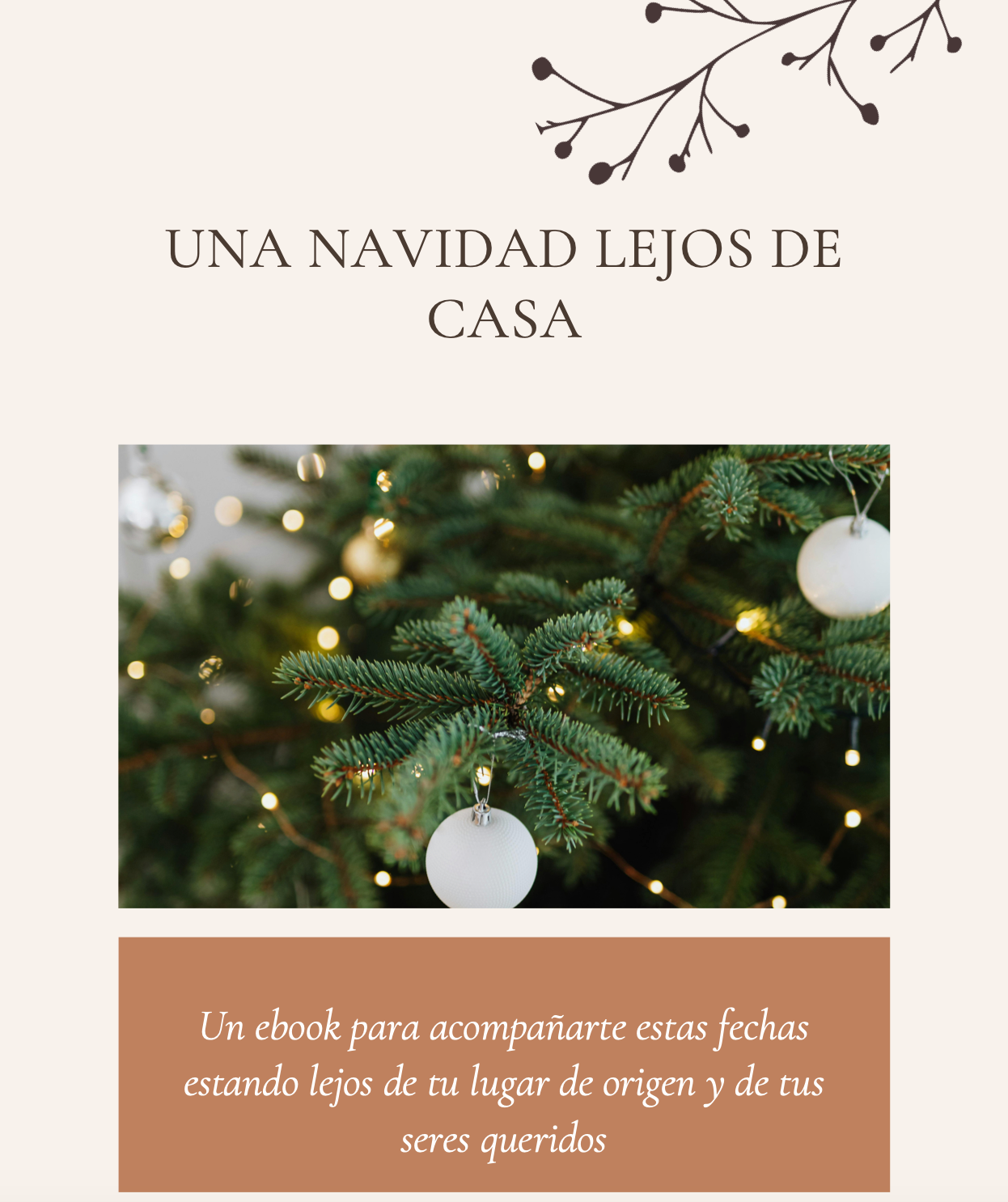 Guía para una navidad lejos de casa