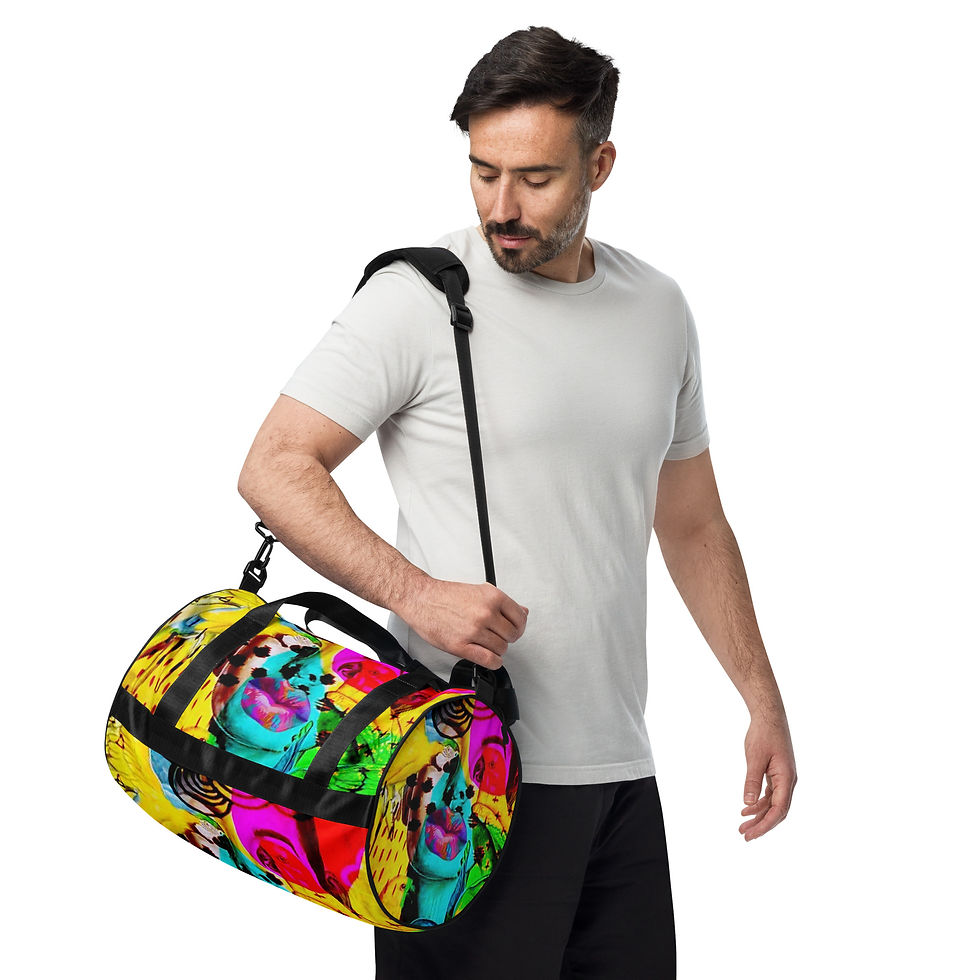 Miniaturbild: All-over print gym bag