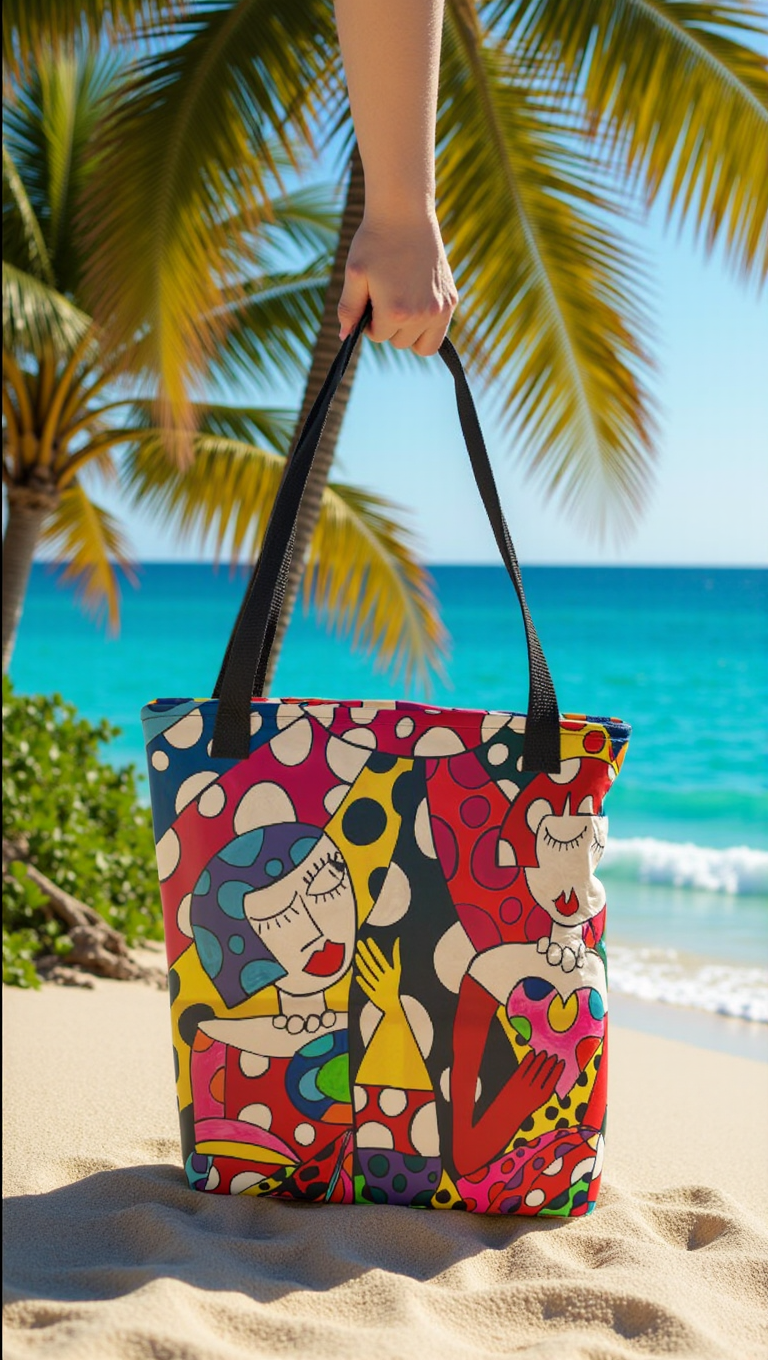 Thumbnail: Polka in Paris Tote bag