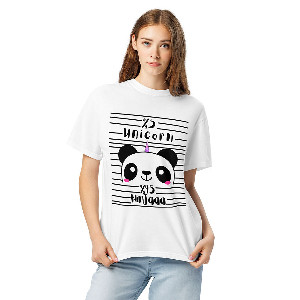 Miniature : Unisex garment-dyed heavyweight t-shirt