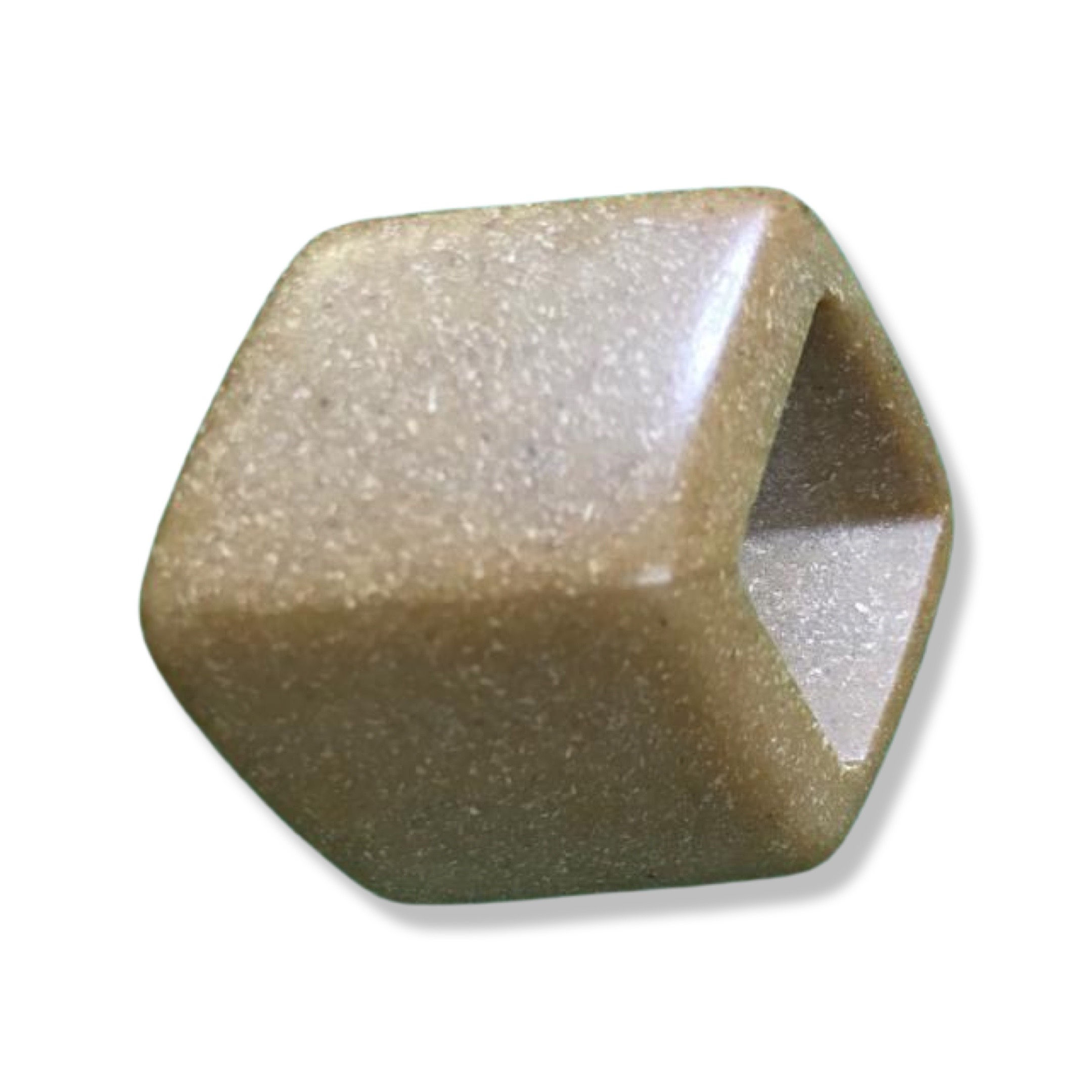 Speckled Light Brown Matt Cube