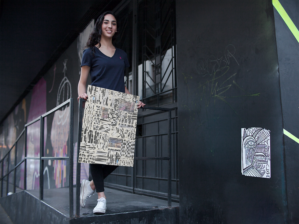 Miniaturbild: Endless Art Long Strap Handbag The Zebra