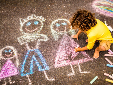 Fun and Learning Go Hand in Hand With These Summer Sidewalk Chalk Activities!