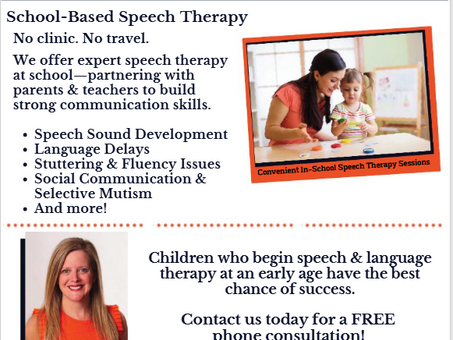 Speech Therapy Scheduling Made Simple—Right at School!