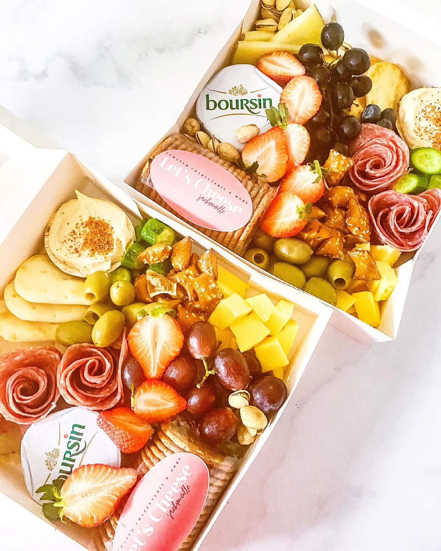 Arranged Food and Objects