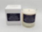 Thumbnail: Damson Plum soy wax candle in large candle glass with box
