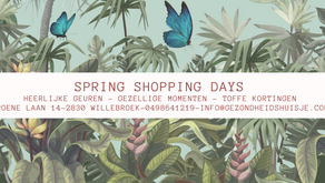 Spring Shopping Days Uitnodiging