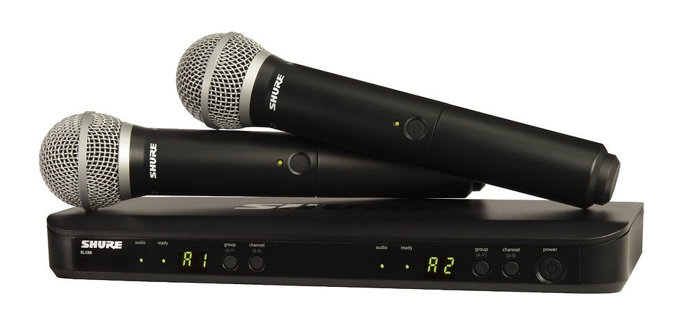 WIRELESS MICROPHONES