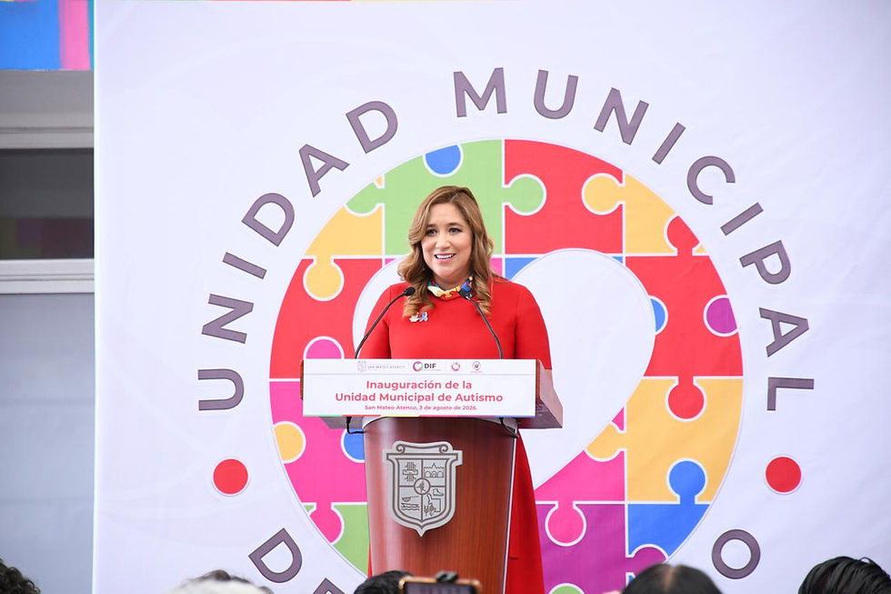 EL GOBIERNO DE SAN MATEO ATENCO CONSOLIDA SU MODELO DE INCLUSIÓN CON LA APERTURA DE LA PRIMERA UNIDAD MUNICIPAL DE AUTISMO DEL VALLE DE TOLUCA