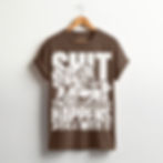 'Sh*t Happens, Roll With It' Funny Quote T-shirt