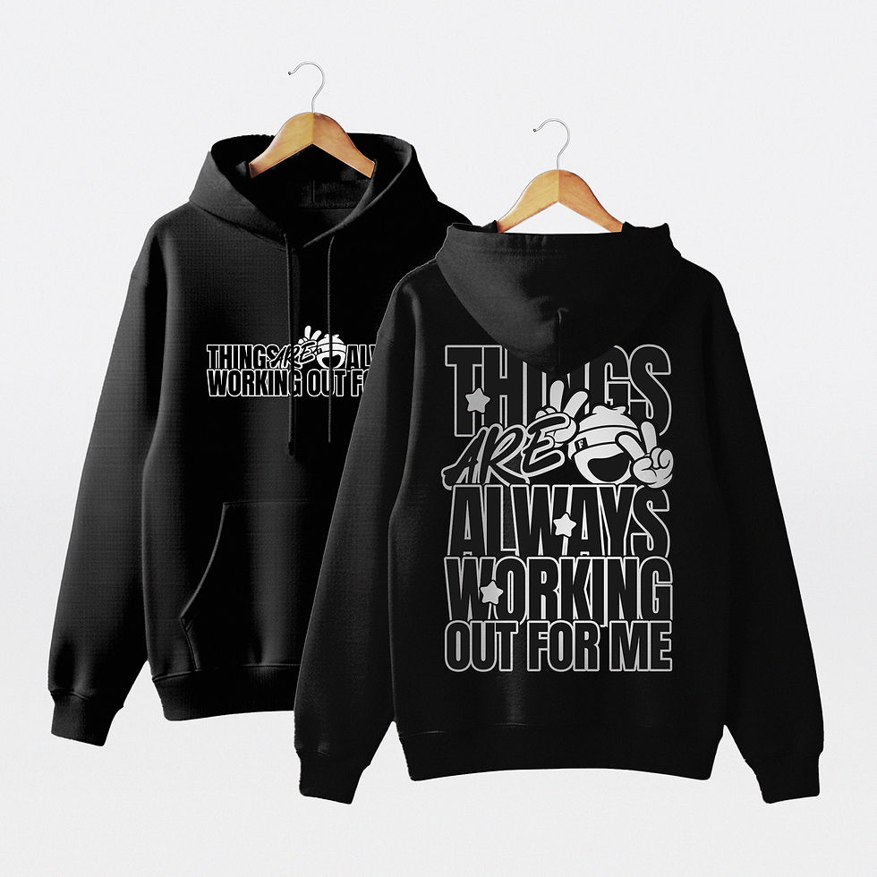 'Things are always working out for me' Abraham Hicks, Vortex, LOA Hoodie