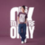 It's OK To Not Be OK Garment Dyed Mental Health Shirt