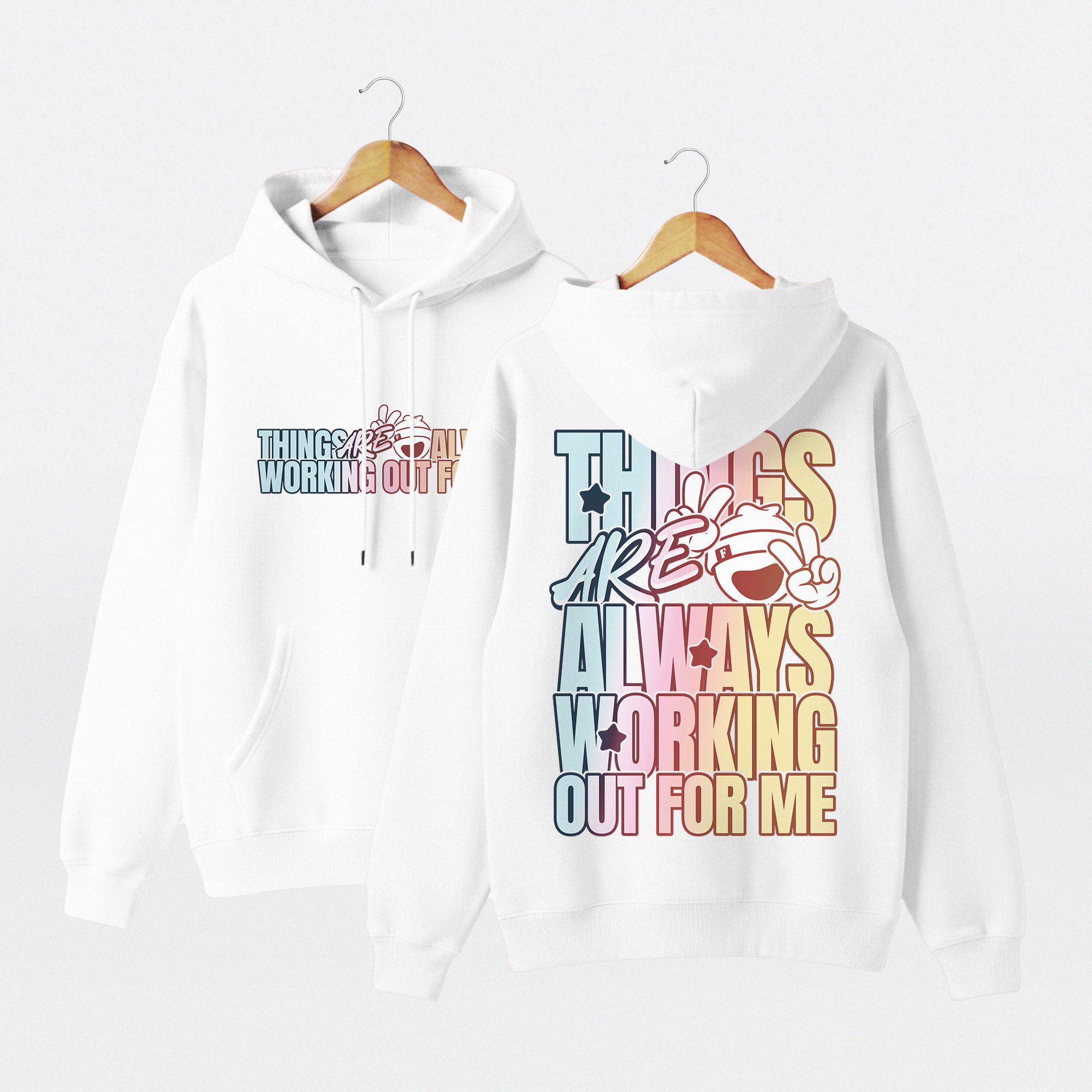 'Things are always working out for me' Abraham Hicks, Vortex, LOA Hoodie