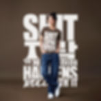 'Sh*t Happens, Roll With It' Funny Quote T-shirt