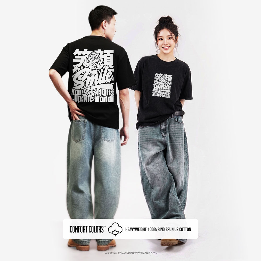 'Smile, Your smile lights up the world' Graphic Tee