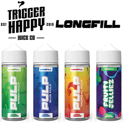 Trigger happy longfill aromas