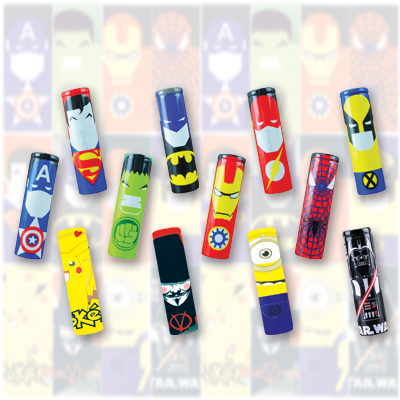 Battery
Wraps
Characters
Assorted
100 Pack