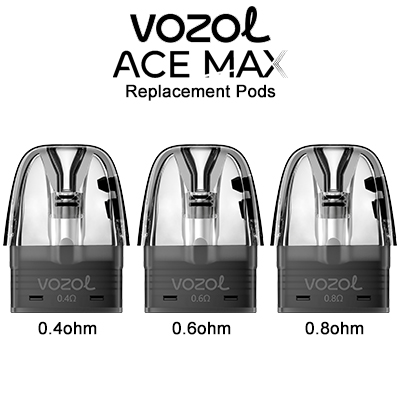 Ace max replacement pods pack of 3