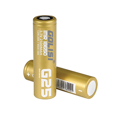 Golisi G25
18650-2
Pack