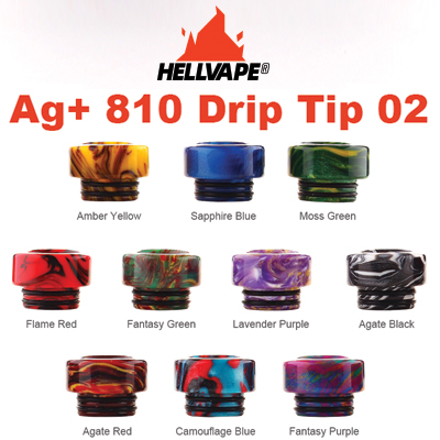 Hellvape 810 Drip Tips With (O-RING)