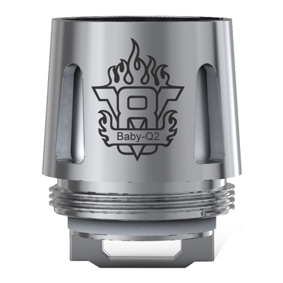 Smok
TFV8 Baby
Q2 Coil
0.4ohm
1x5