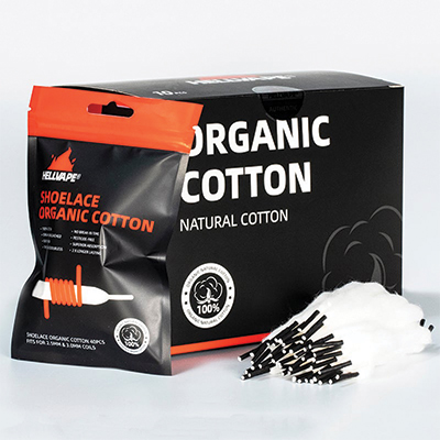 hellvape organic shoelace cotton
