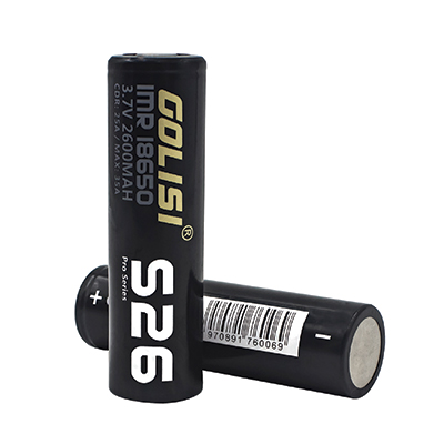 Golisi S26
18650-2
Pack