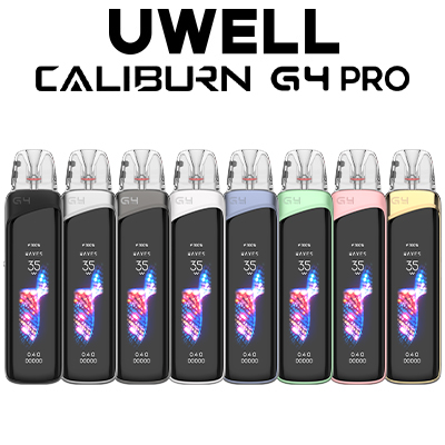 Uwell caliburn G4 pro touch screen pod system