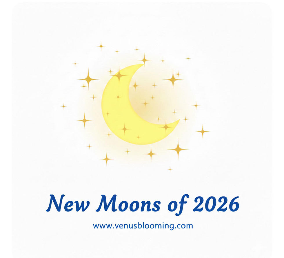 New Moons of 2026 - Guidance and Rituals