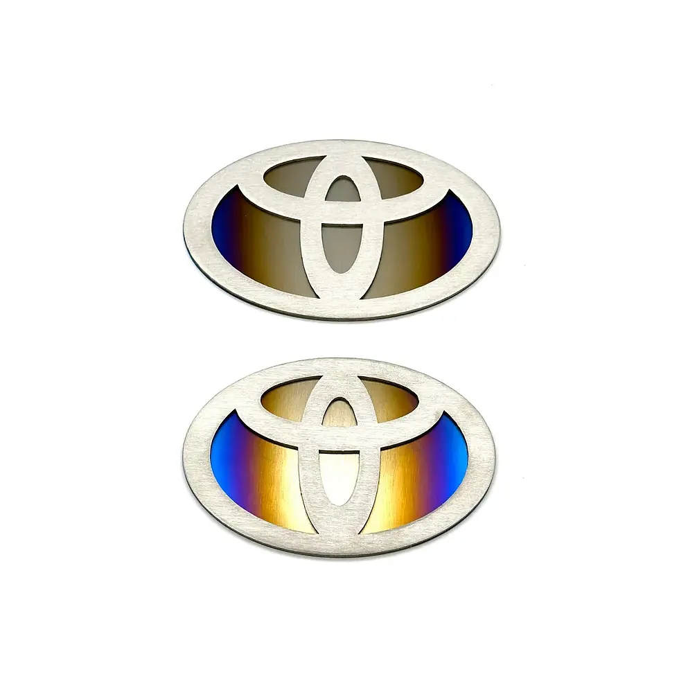 Thumbnail: JDC Titanium "Toyota" Badge (A90 Supra/GR86/Universal)