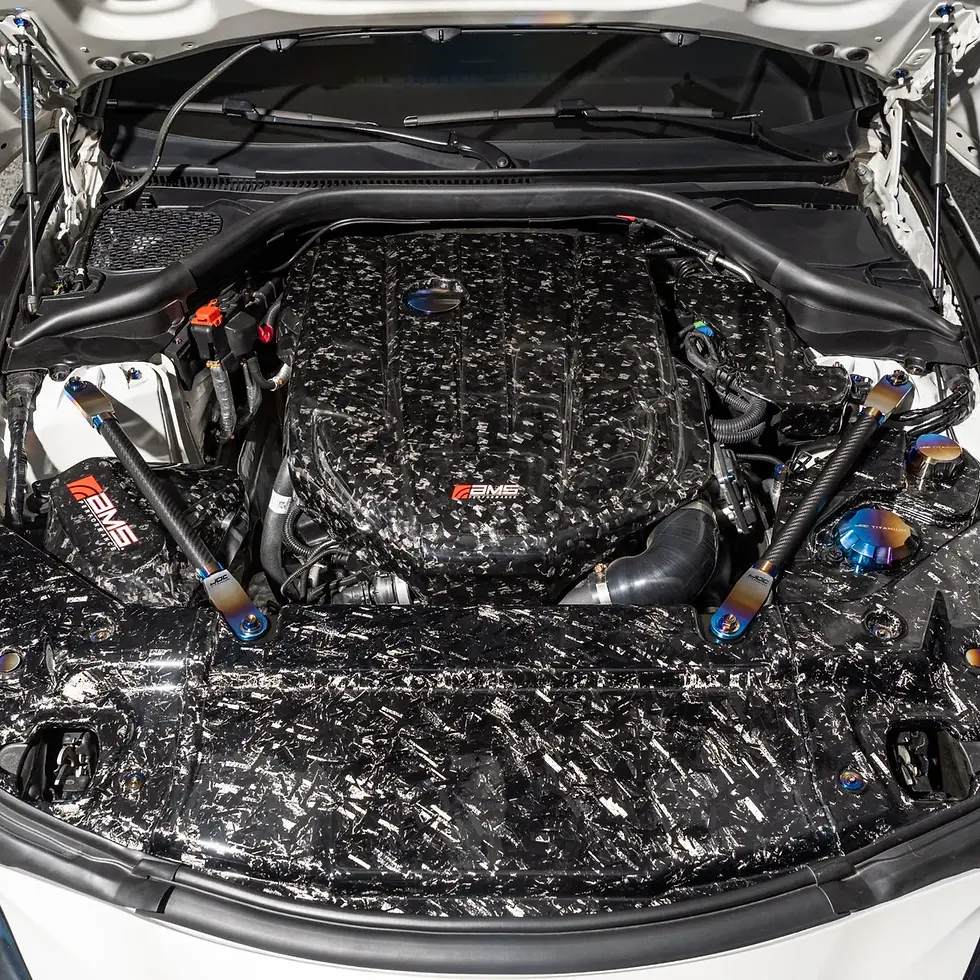 Thumbnail: JDC Titanium & Carbon Front Strut Brace Set (A90/A91 Supra)