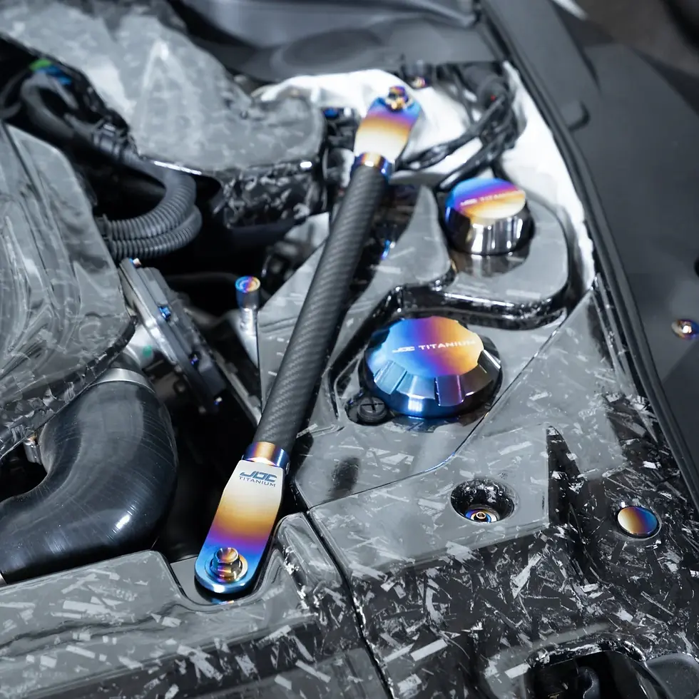 Thumbnail: JDC Titanium Coolant Cap Cover (A90/A91 Supra)