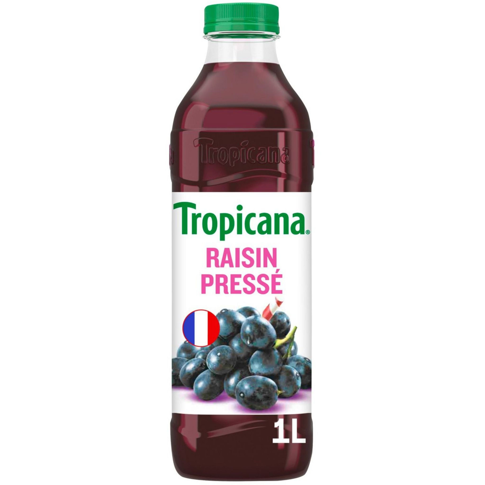 TROPICANA - JUS DE RAISIN Bouteille de 1l