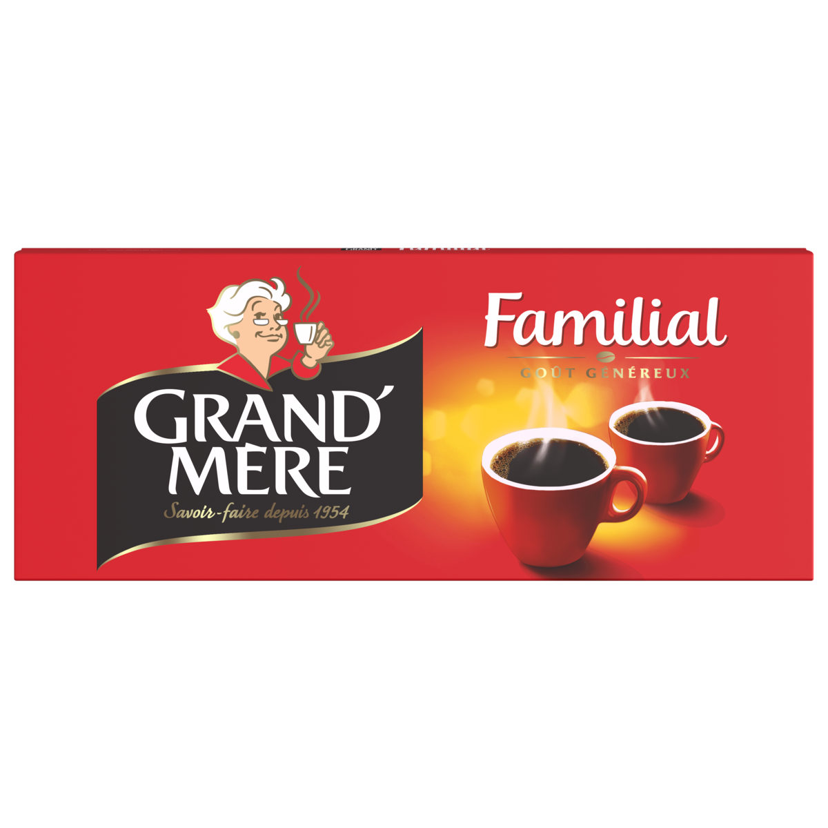 GRAND MERE - CAFÉ MOULU 4 paquets de 250g