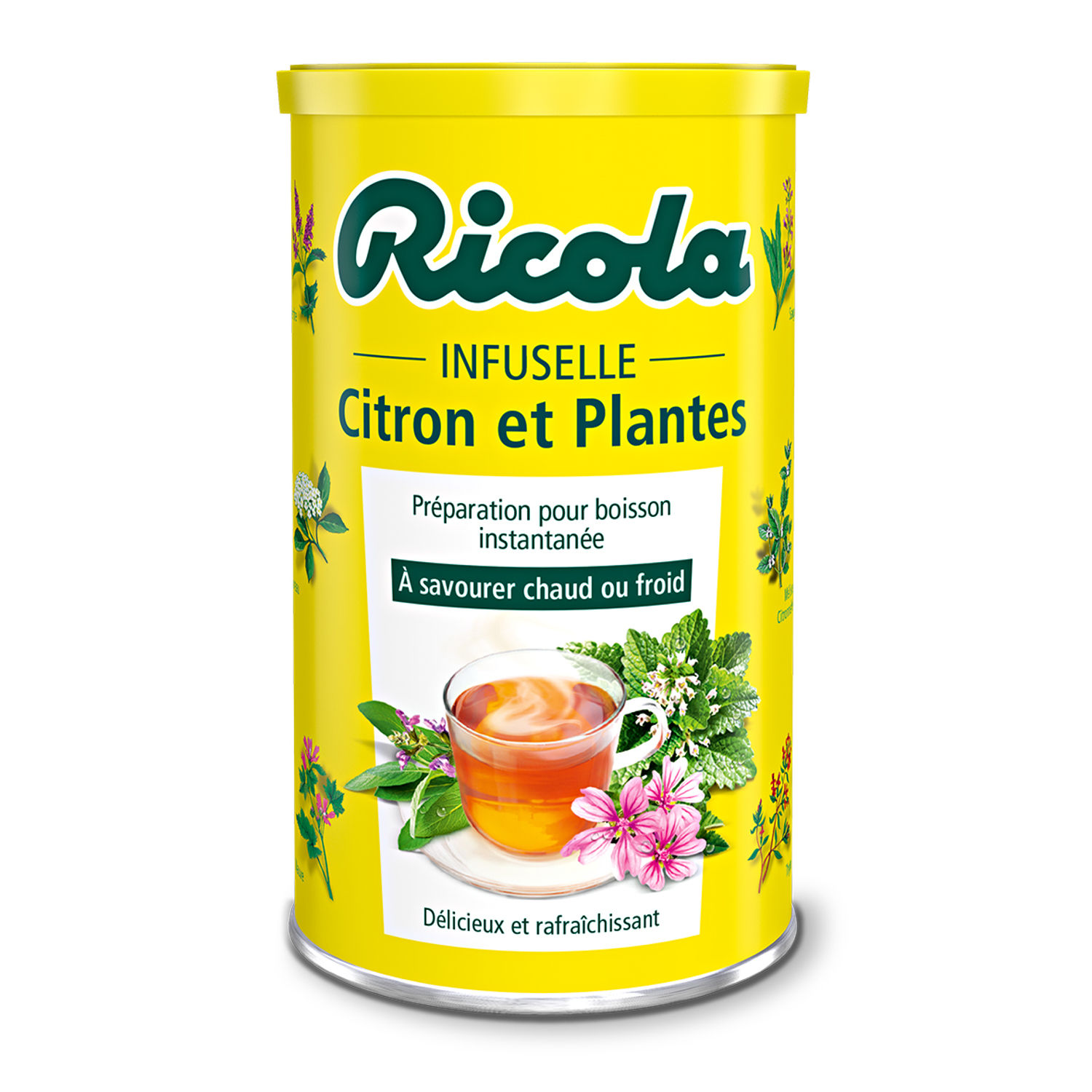 RICOLA - INFUSELLE CITRON PLANTES Boite de 200g