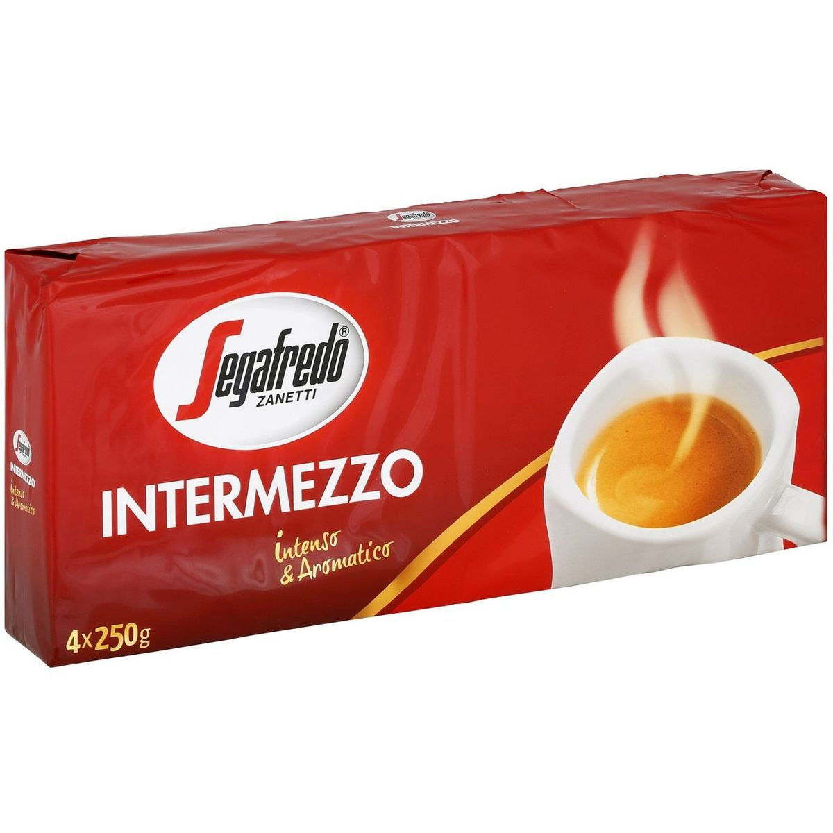 SEGAFREDO - CAFÉ MOULU Lot de 4 paquets de 250g