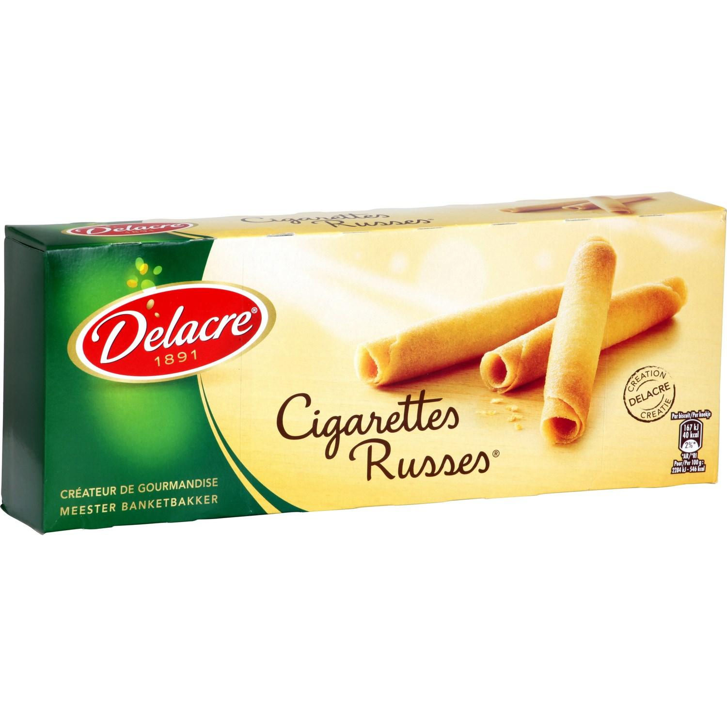 DELACRE - BISCUITS CIGARETTES RUSSES 200g