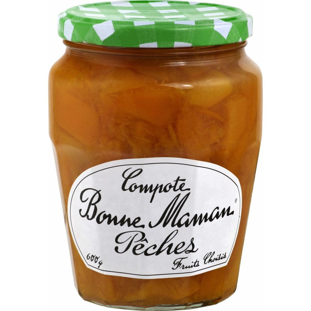 BONNE MAMAN - COMPOTE DE LA PECHE Bocal de 600g