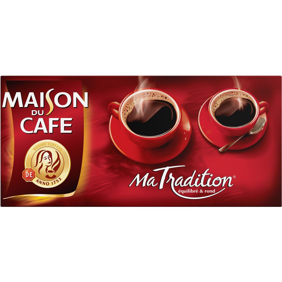 MAISON DU CAFÉ - CAFÉ MOULU MA TRADITION 4 Paquets de 250g
