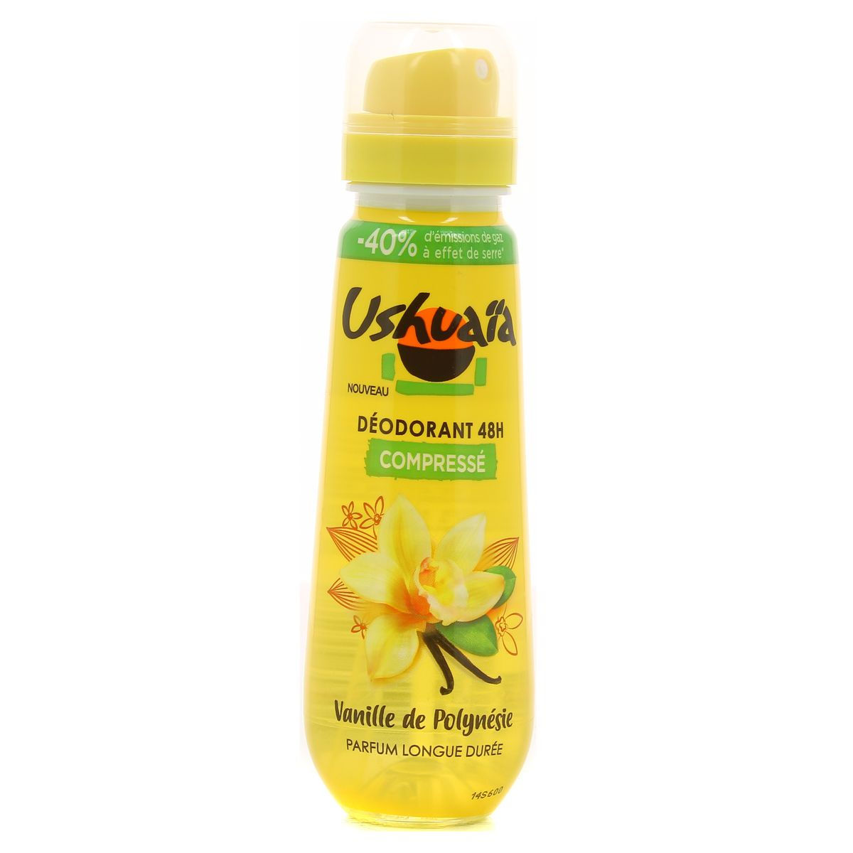 USHUAIA - DEODORANT COMPRESSE VANILLE DE POLYNESIE Spray de 100ml