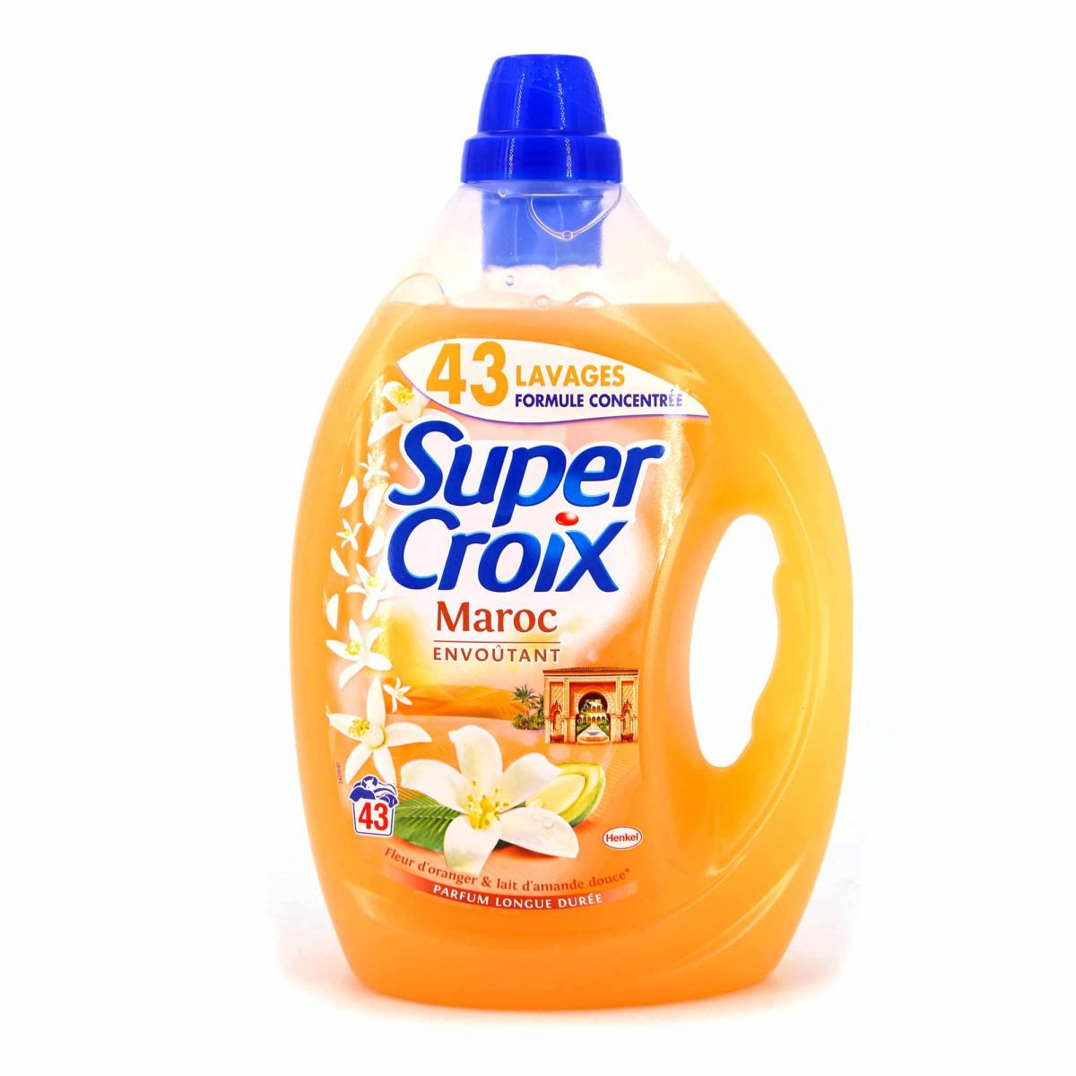 SUPER CROIX - LESSIVE LIQUIDE MAROC ENVOUTANT Bidon de 2150 ml