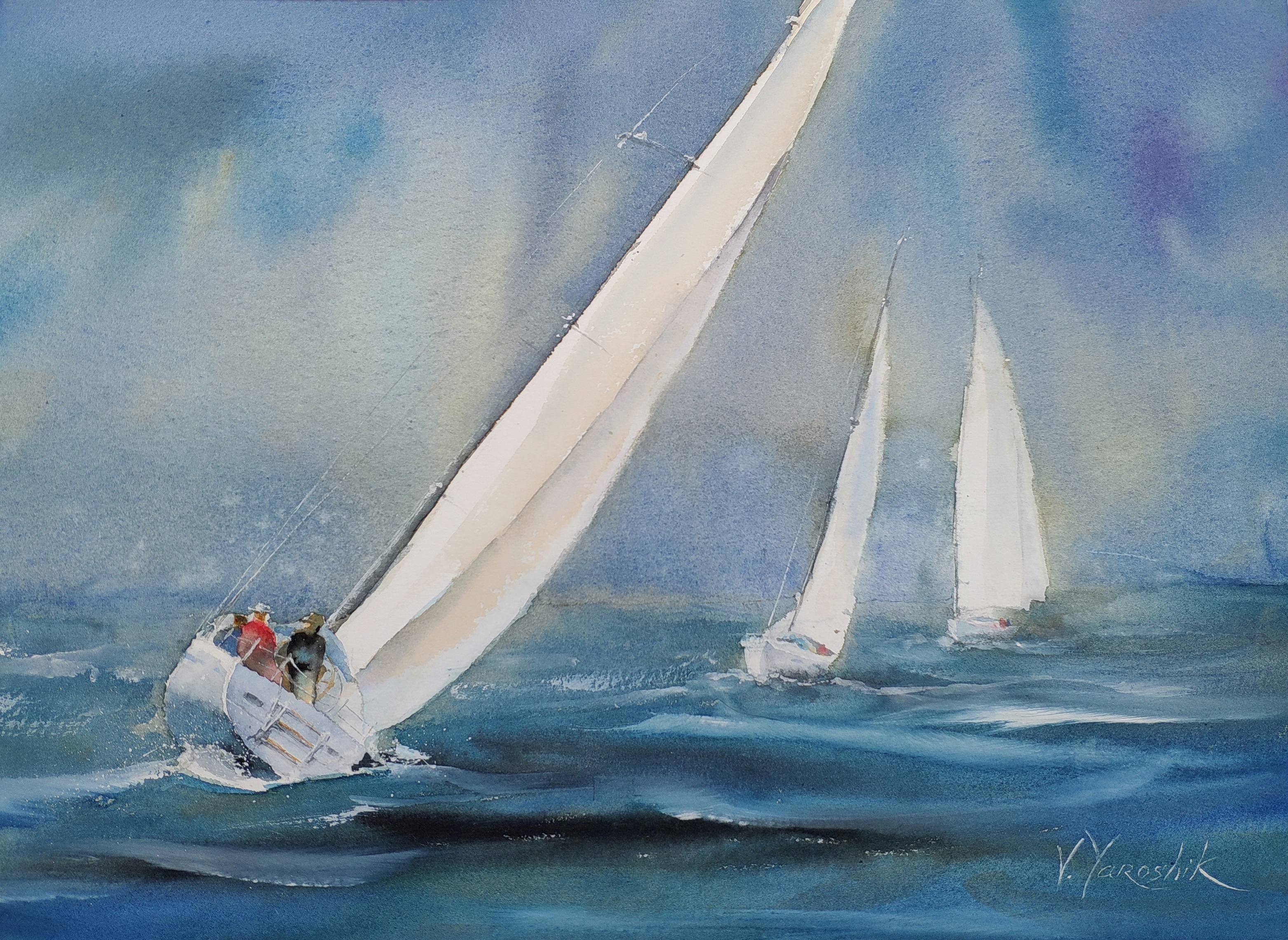 "Sea breeze"/ "Vindpust på regattan"