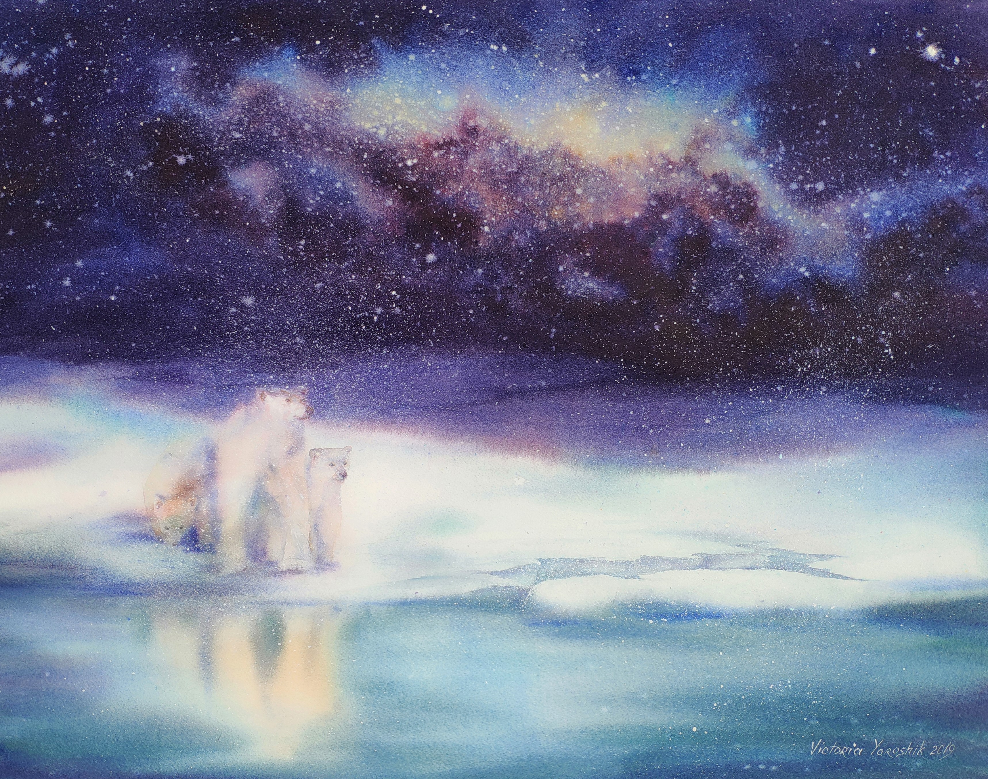 "Under stars sky"